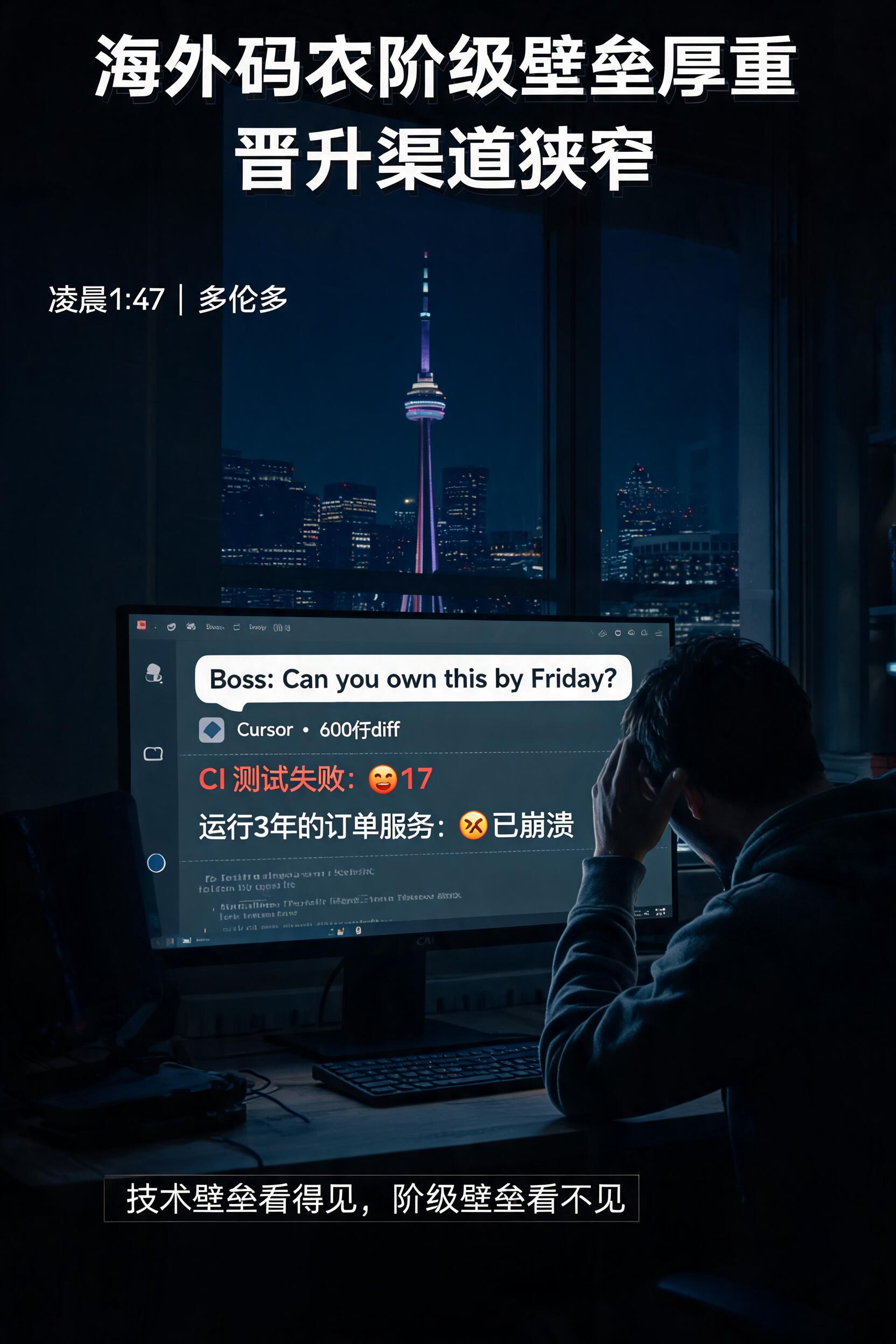 海外码农阶级壁垒厚重晋升渠道狭窄