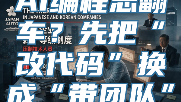 AI编程总翻车?先把“改代码”换成“带团队”