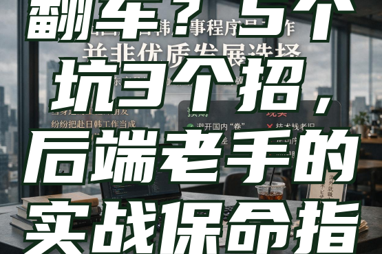AI写代码总翻车?5个坑3个招,后端老手的实战保命指南